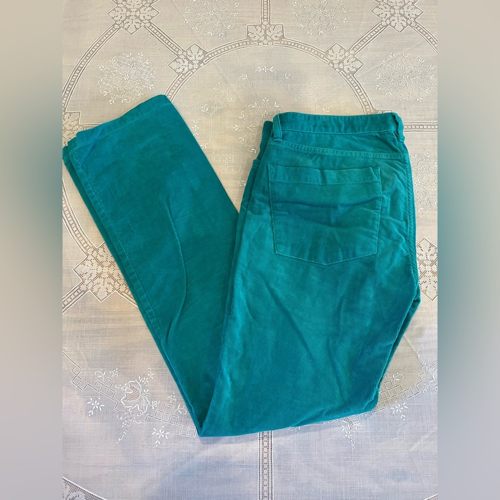 JCrew Blue Matchstick Corduroy Pants, Size 30R